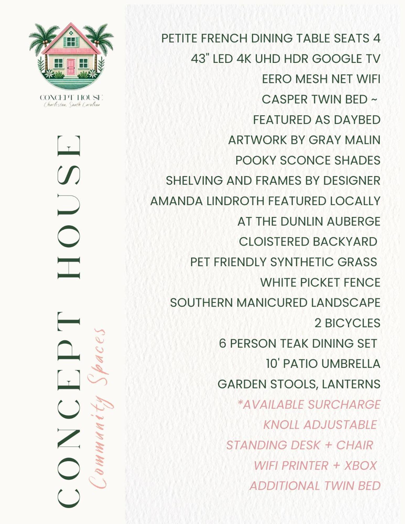 Concept House * Charleston